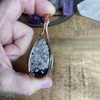 Crazy Lace Agate Wire Wrap Pendant, Crazy Lace Agate Pendant
