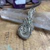 Aquamarine & Opal Pendant