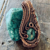 Turquoise Heady Weave Pendant