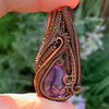 Amethyst Mini Heady Pendant- Master Healer, Enhances Psychic Abilities