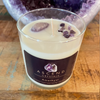 Amethyst Crystal Candle, Amethyst Intention Candle