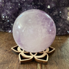 50 mm Amethyst Sphere, Gazing Sphere, Amethyst Crystal Ball