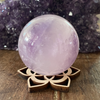 50 mm Amethyst Sphere, Gazing Sphere, Amethyst Crystal Ball